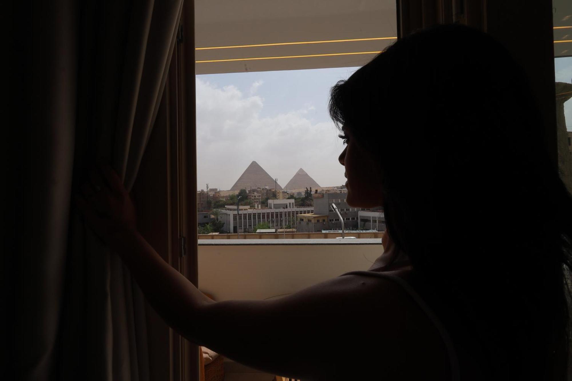 The Muse Pyramids Inn Kafret el-Gabal المظهر الخارجي الصورة