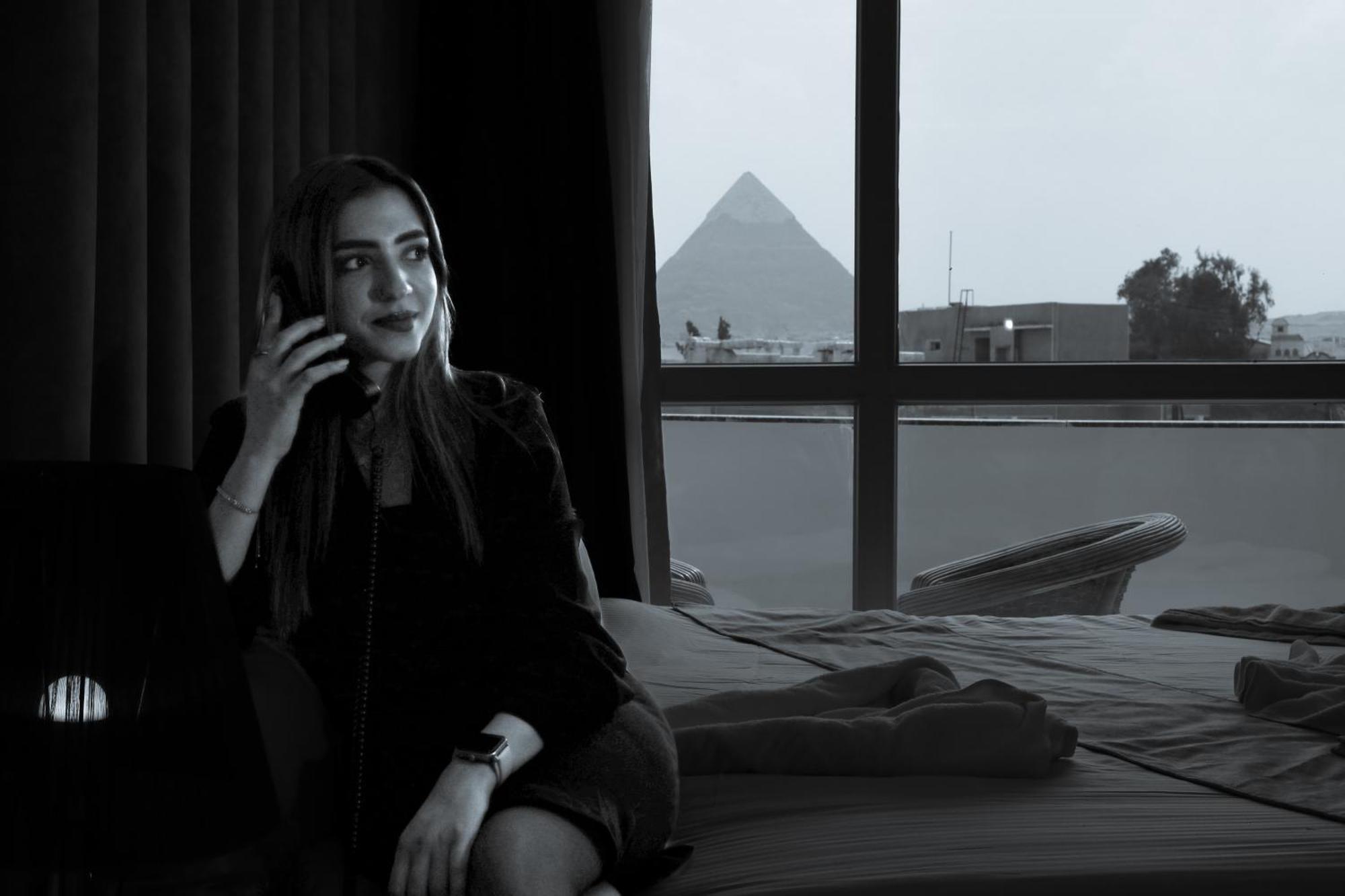The Muse Pyramids Inn Kafret el-Gabal المظهر الخارجي الصورة