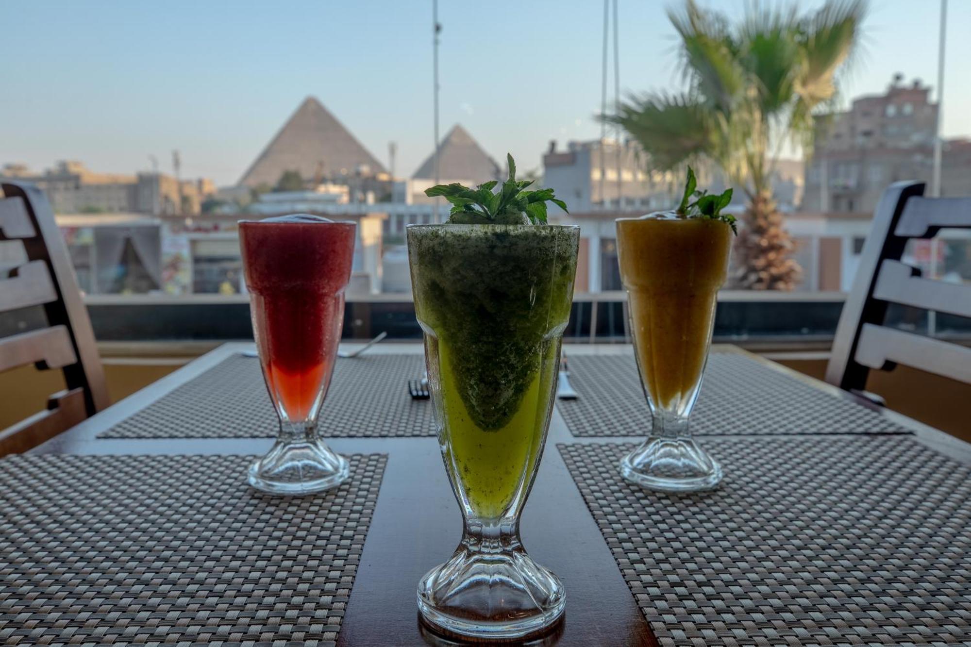 The Muse Pyramids Inn Kafret el-Gabal المظهر الخارجي الصورة